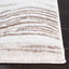 Alfombra área 5'3"x7'6" beige marrón diseño abstracto