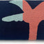 Toalla playa rizo reversible colores tropicales 70x40