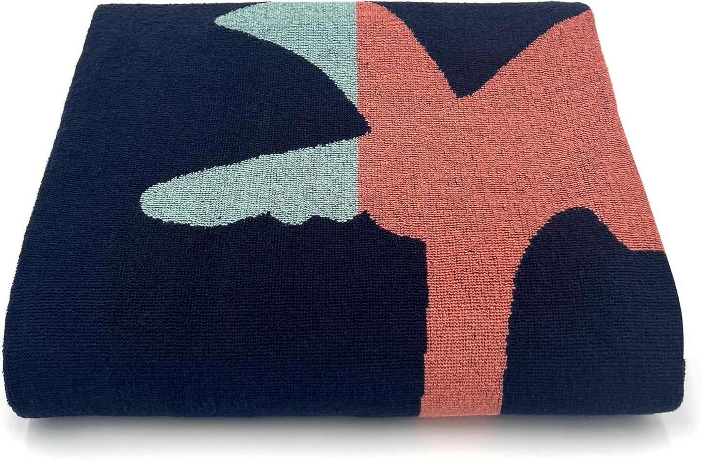 Toalla playa rizo reversible colores tropicales 70x40