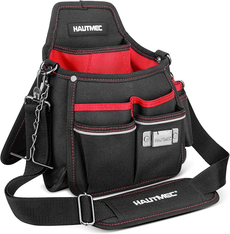 Bolsa herramientas electricista 14 bolsillos correa hombro