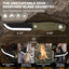 Cuchillo campamento acero 1095 4.23" mango G10