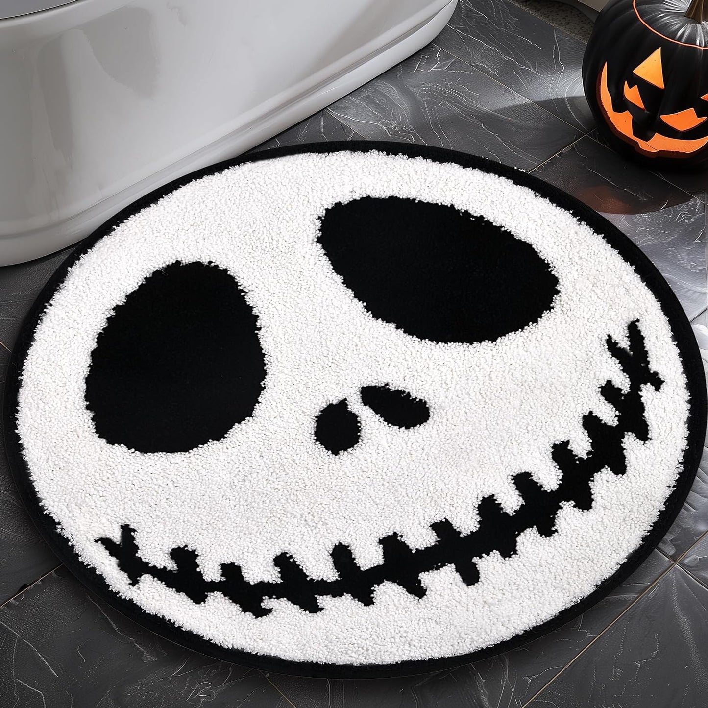 Alfombra baño Halloween antiderrap 2ft