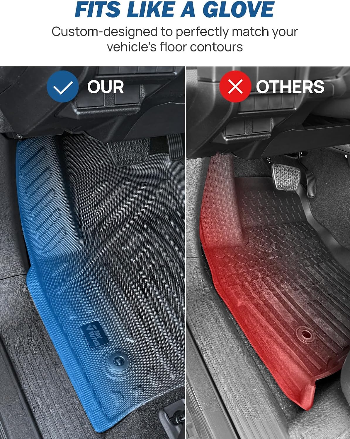 Alfombrillas 4Runner 6ª gen 2025-2026 TPE ajuste