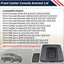 Tapa reposabrazos consola cuero negro comp Chevrolet