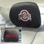 Set 2 Pzas Fundas Bordadas Reposacabezas Ohio State Buckeyes