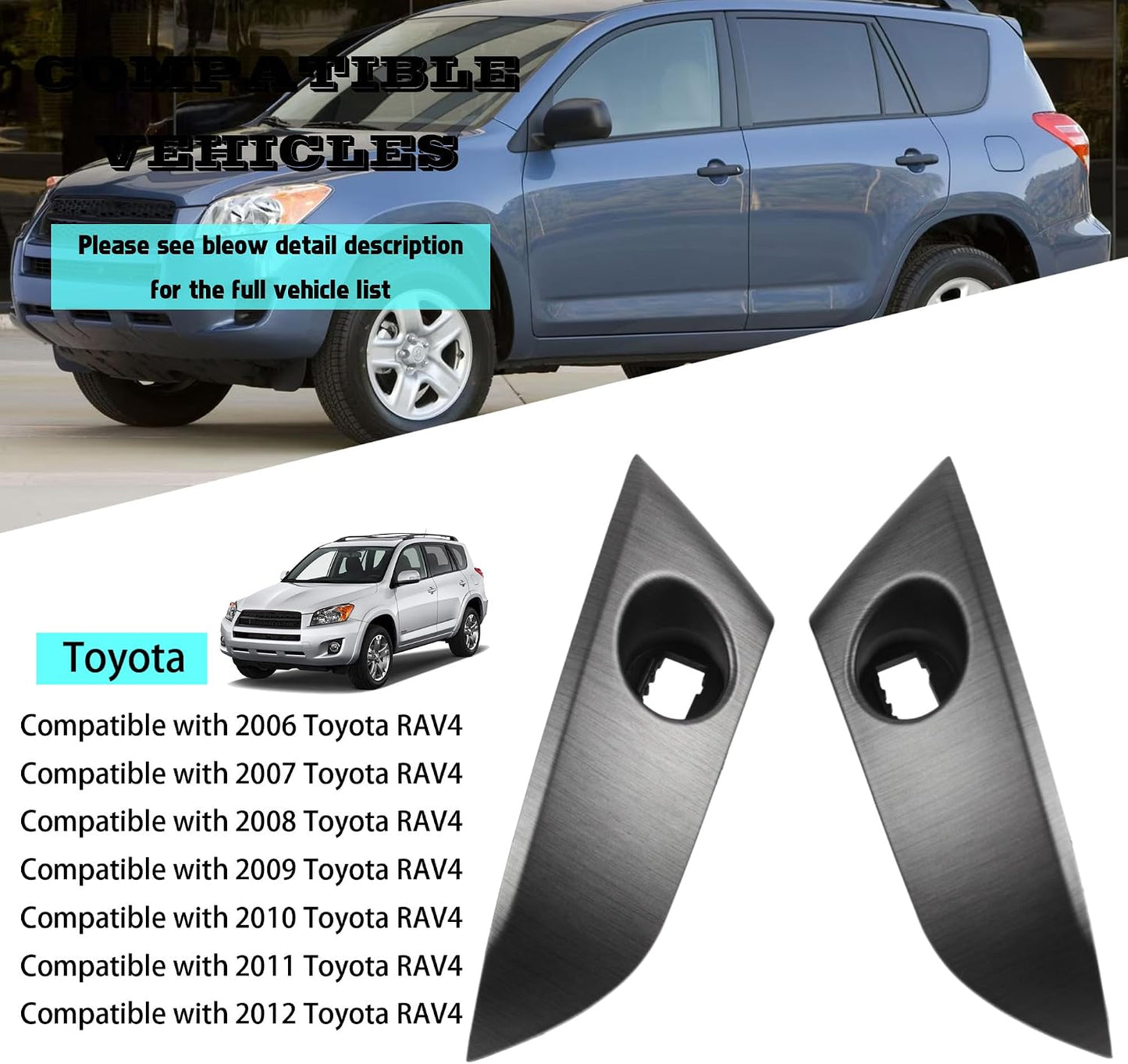 Tiras cubierta salpicadero Toyota RAV4 06-12 comp 55413