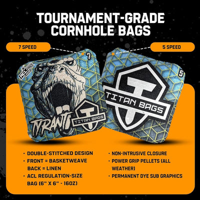 Bolsas Cornhole Reglamentarias con Agarre Lino