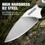 Cuchillo cuello 5.82pulg acero D2 mango G10 EDC