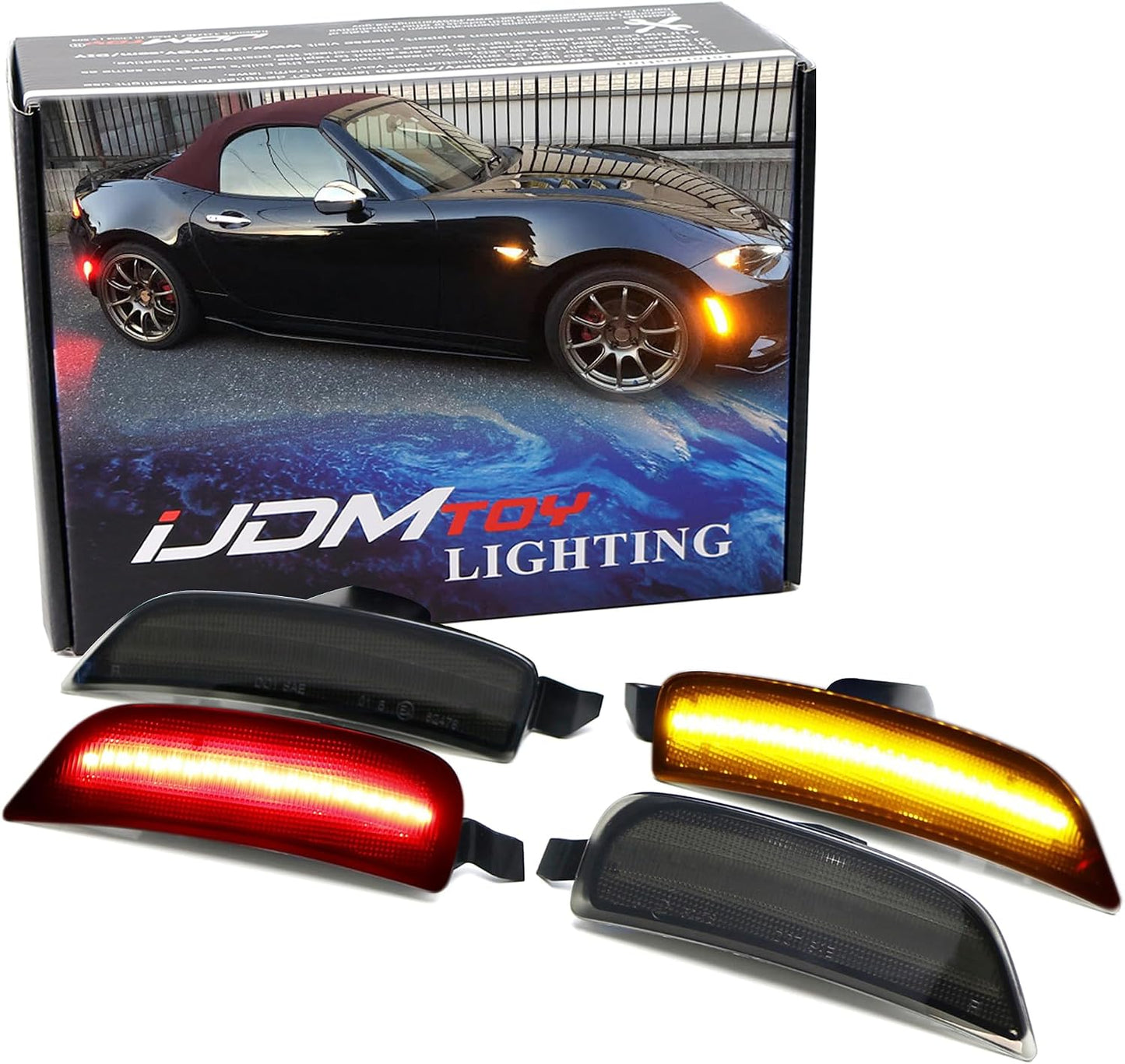 Kit luces laterales LED ahumadas comp Mazda MX-5 16+