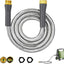 Manguera jardín metal 6ft con adaptador acero inox 304