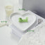 Bandeja cerámica forma corazón soporte anillos decoración