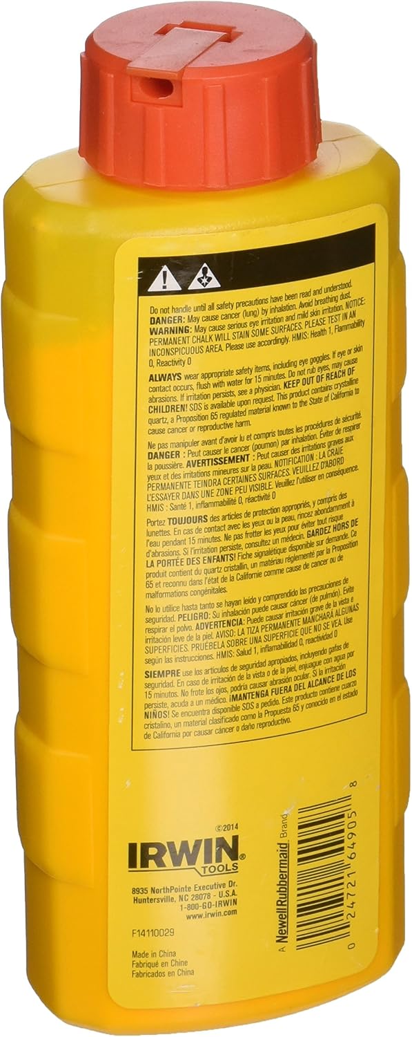 Tiza marcado alta visibilidad naranja 8oz set 3