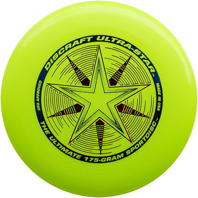 Disco Ultimate Frisbee 6.17oz 6uds color amarillo