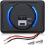 Cargador USB PD 12-24V 3A con luz LED para coche