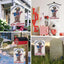 Bandera jardín doble cara 12x18pulg Always Remember Our Heroes