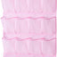 Organiz. zapatos puerta 24 bolsillos malla rosa