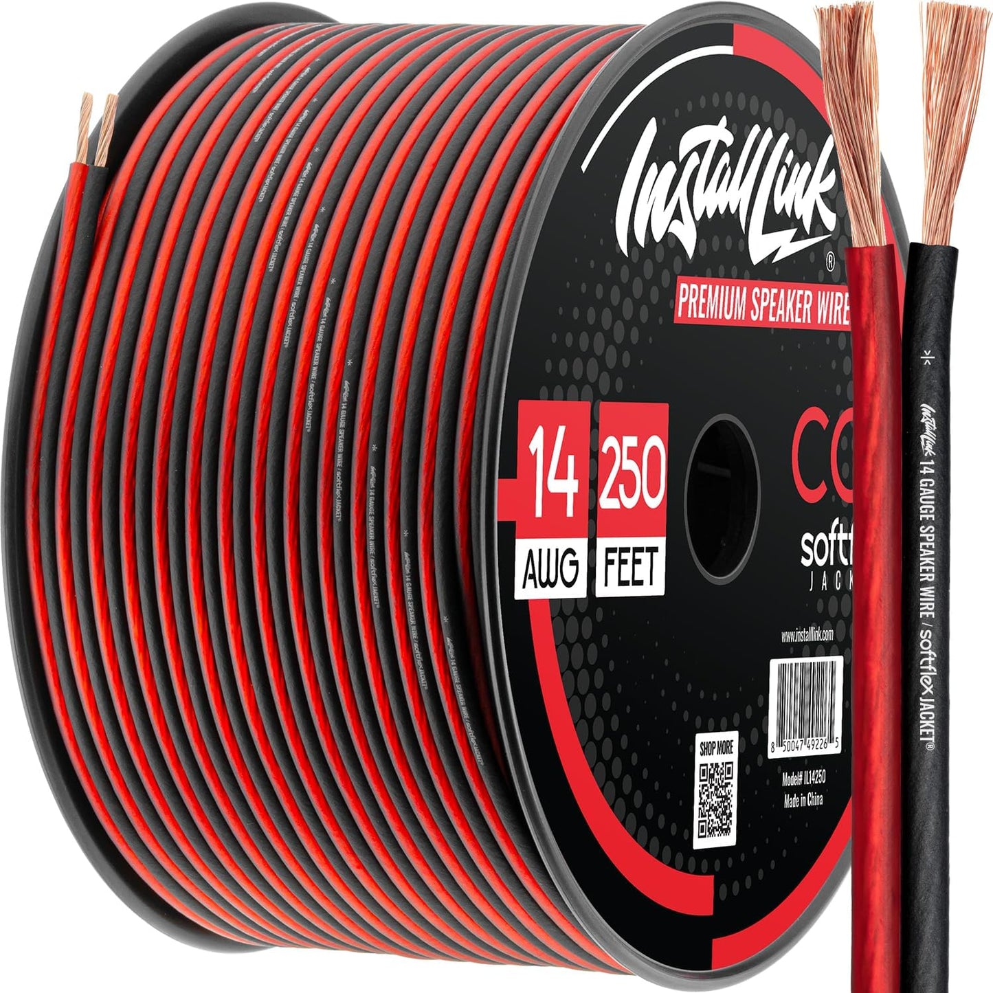 Cable altavoz 14 CCA 250 pies para coche casa RV