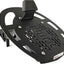 Soporte pared secadora casco con ventilador USB negro