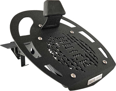 Soporte pared secadora casco con ventilador USB negro