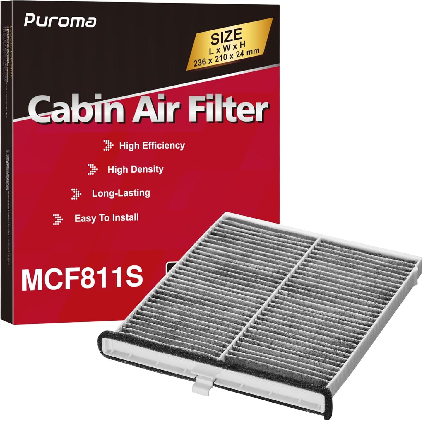 Filtro aire cabina carbón activado Mazda 3 6 CX-5