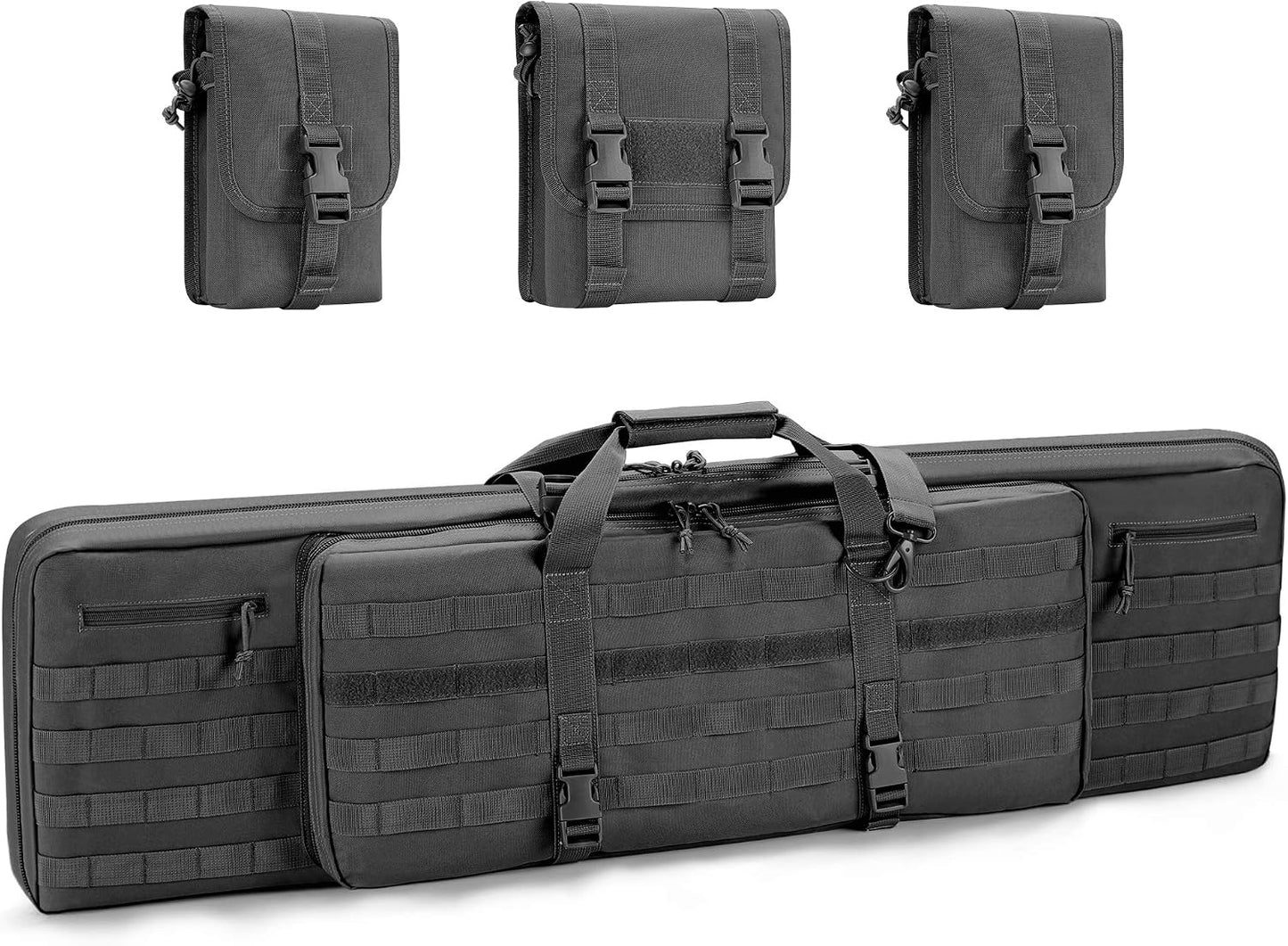 Estuche táctico transporte doble 36-46"