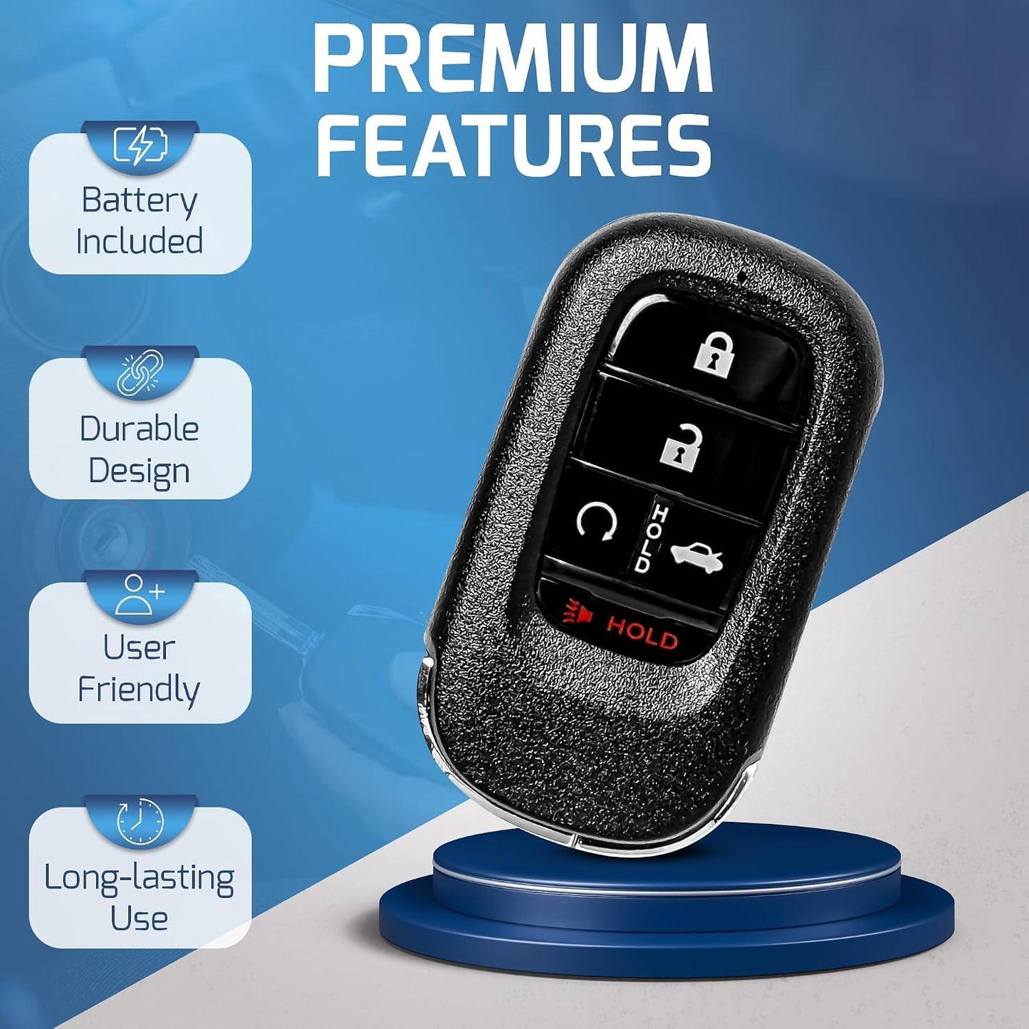 Llavero sin llave para Honda Accord Civickr5tp-4 72147-t20-a11