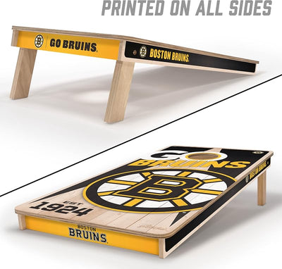 Set Cornhole Madera 2x4ft con Bolsas Logo
