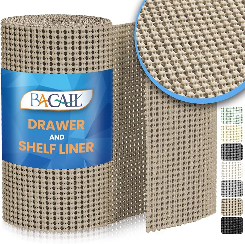 Forro cajones y estantes 12" x10ft agarre fuerte