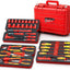 Set 50 Pzas Herramientas VDE 1000V Estuche Impermeable