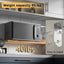 4 Soportes L Acero Inox para Estantes Resistentes