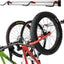 Soporte pared 3 bicicletas ajustable para garaje hogar