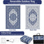 Alfombra exterior impermeable 8x10ft con estacas