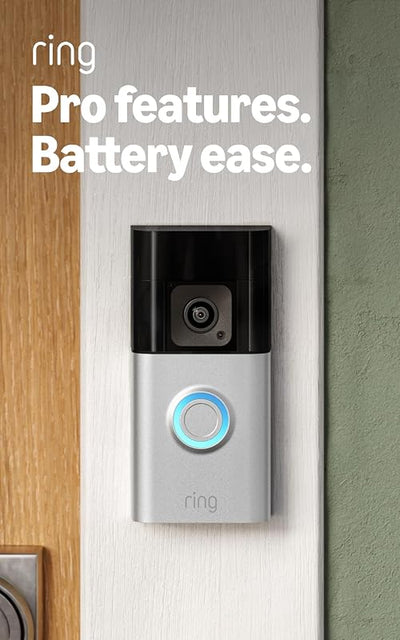 Puerta eléctrica Pro con audio y video HD 1536p set 2