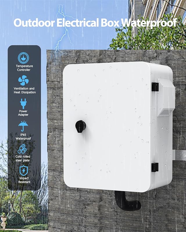 Caja eléctrica exterior IP65 acero galvanizado