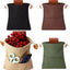 4 Bolsas forrajeo lona encerada plegables caza