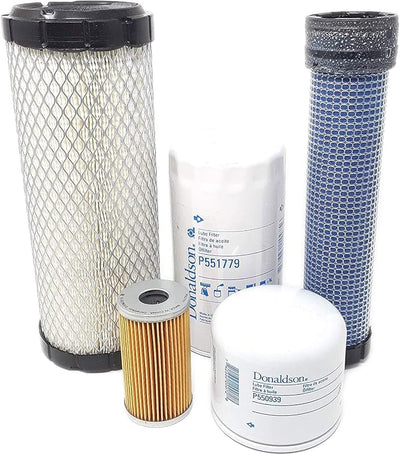 Kit filtros comp Kubota L4600 2.2L E-TVCS