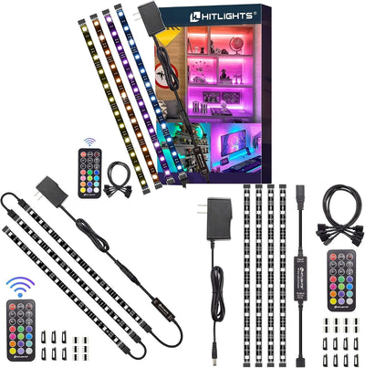 Tira LED flexible 12pulg con control remoto RF 5050