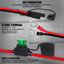 Arnés terminal 5" SAE a anillo 30A 12AWG