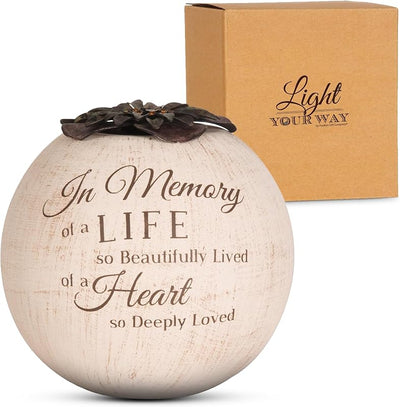 Vela en Memoria de 5 Pulg para Velatorios y Ofrendas