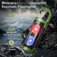 5 Linternas Led Recargables Llavero USB Edc 4 Modos