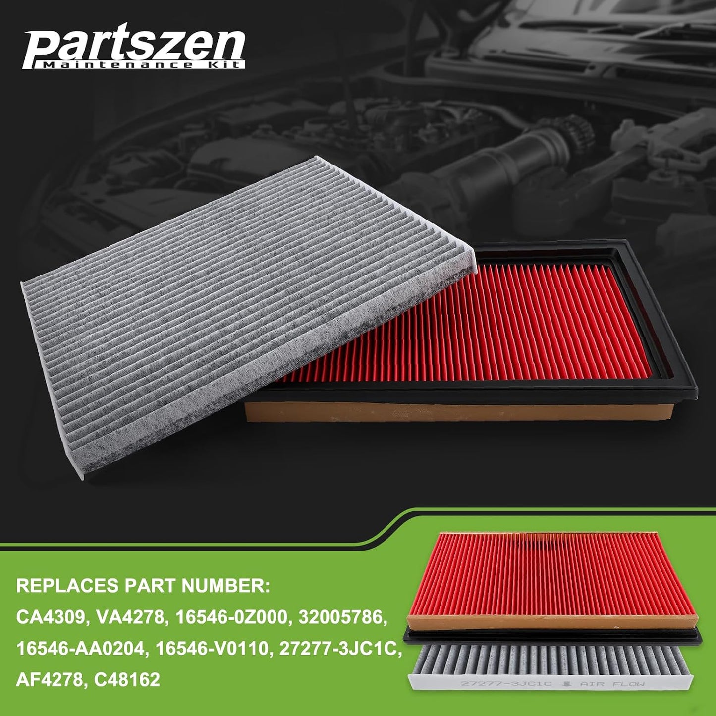 Filtro aire motor CF11776 3.5L para Nissan Infiniti 13-21