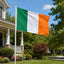 Bandera Irlanda 3x5ft doble cara lona resistente UV