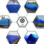 Cubierta protectora lona polietileno azul 20x40pies 5mil