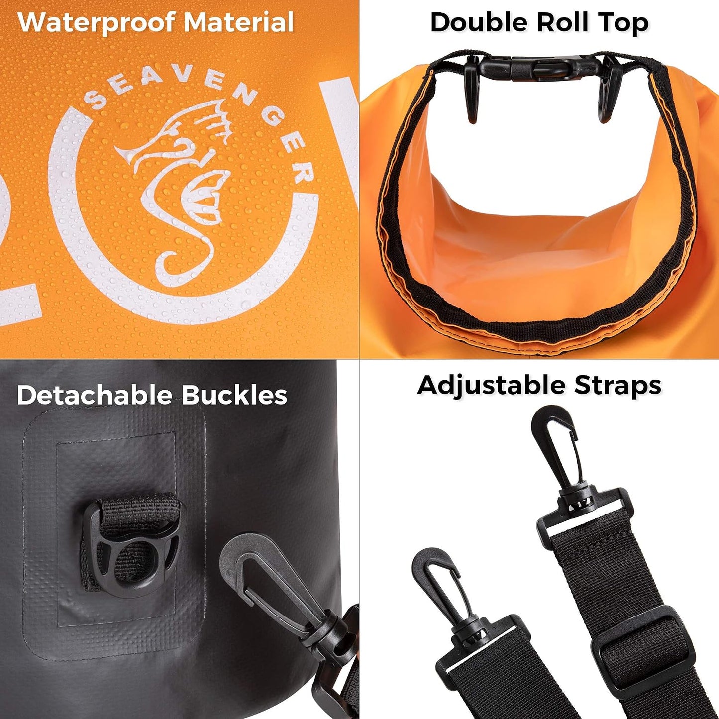 Bolsa seca impermeable 20L