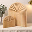 Tabla cortar madera decorativa moderna arco iris cocina hogar