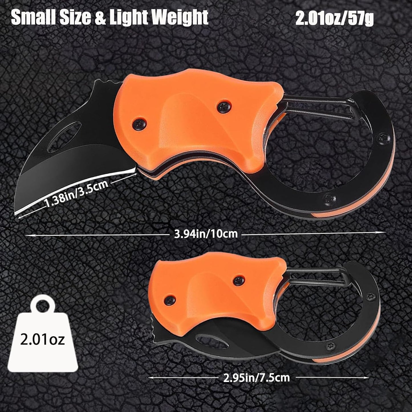 2 Pack Cuchillos Bolsillo Regalo Padre Madre EDC