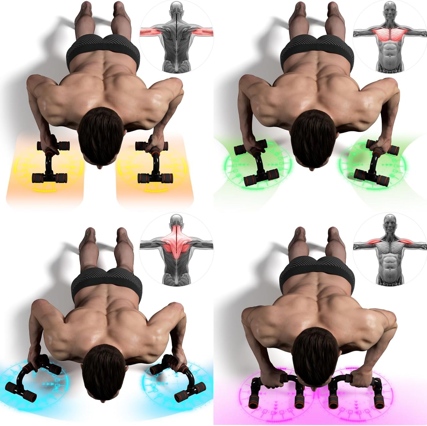Barras flexiones gimnasio agarre espuma antideslizante