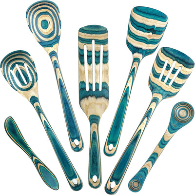 Juego 7 Pzas Utensilios Cocina Seguros para Antiadherentes