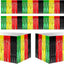 2 Faldas Mesa Día Juneteenth 108x29pulg Oropel Aluminio