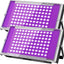 Luz LED negra 100W UV 385nm IP66 para fiestas y decoración
